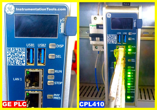 Understanding LED Indicators and Ports on GE Programmable Logic Controllers (PLCs)