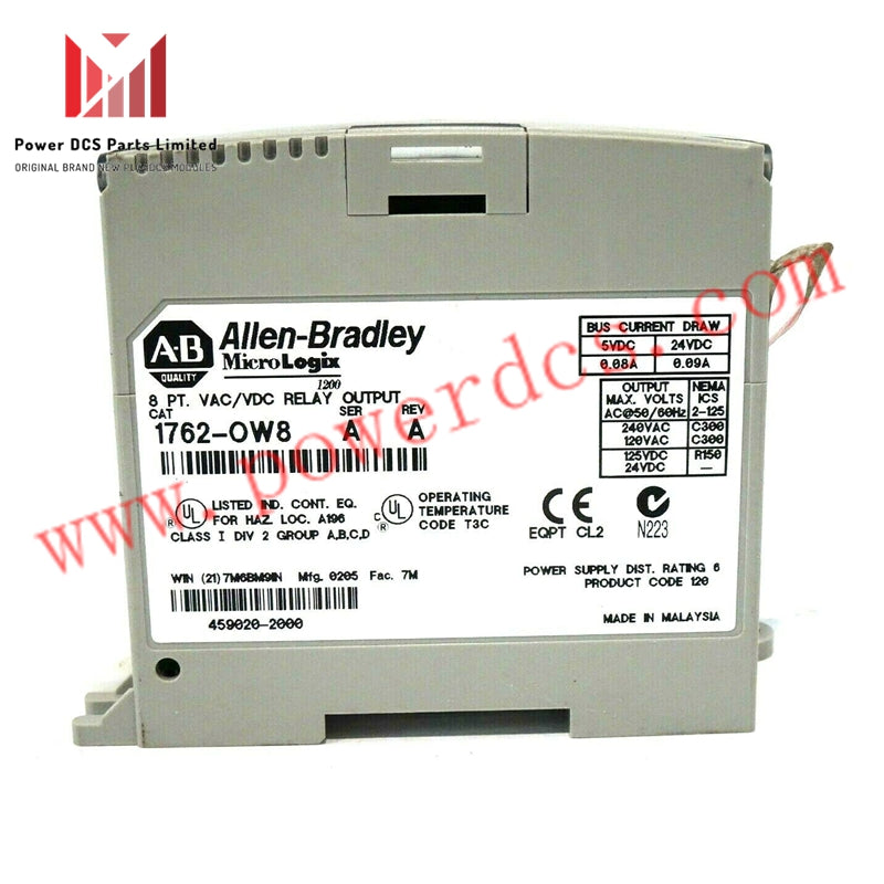 Allen-Bradley 1762-OW8 MicroLogix 1200 Relay Output Module