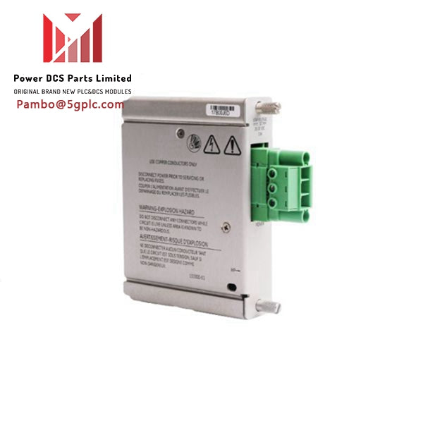 Bently Nevada 133292-01 Alçak Gerilim DC Güç Kaynağı Modülü Stokta Var