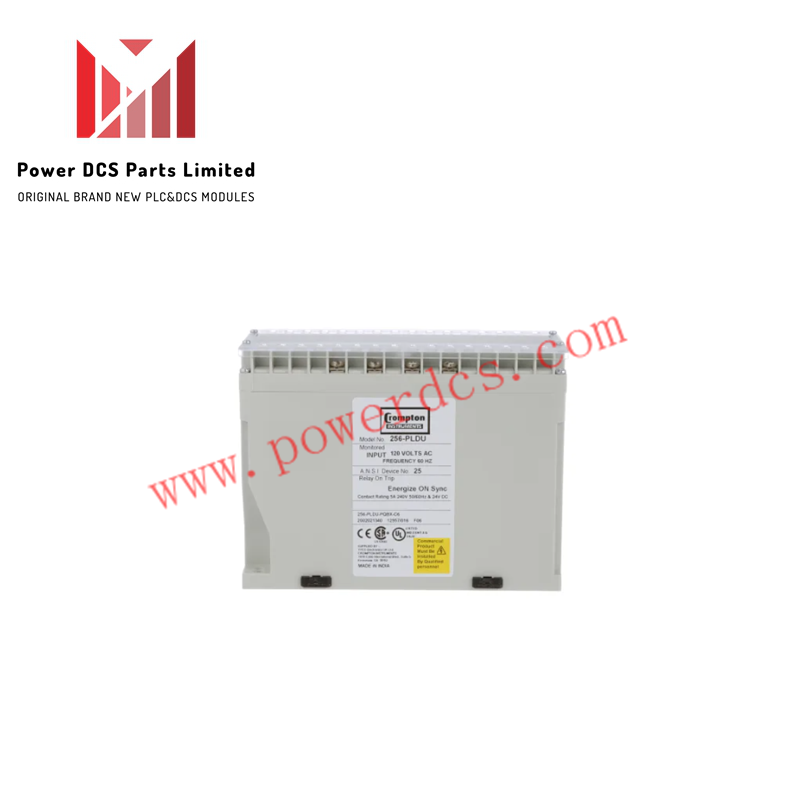 Crompton 256-PAS Protector Relays Dead Bus Paralleling