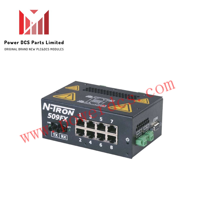 N-TRON 508FX2-A-ST Көпрежимдік Ethernet ауыстырып қосқышы