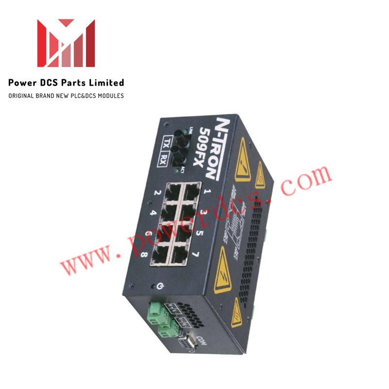 N-TRON 508FX2-A-ST Көпрежимдік Ethernet ауыстырып қосқышы