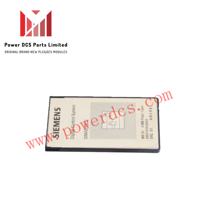 Siemens 6DD1610-0AK0 Flash Memory Module