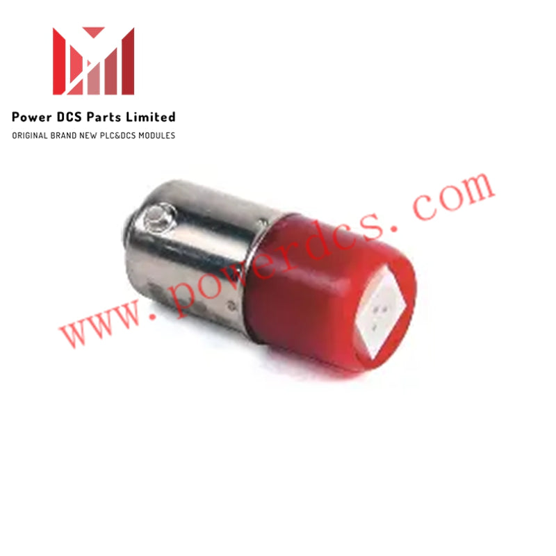 Allen-Bradley 800T-N376R | LED lampa s bajonetovou päticou červenej farby