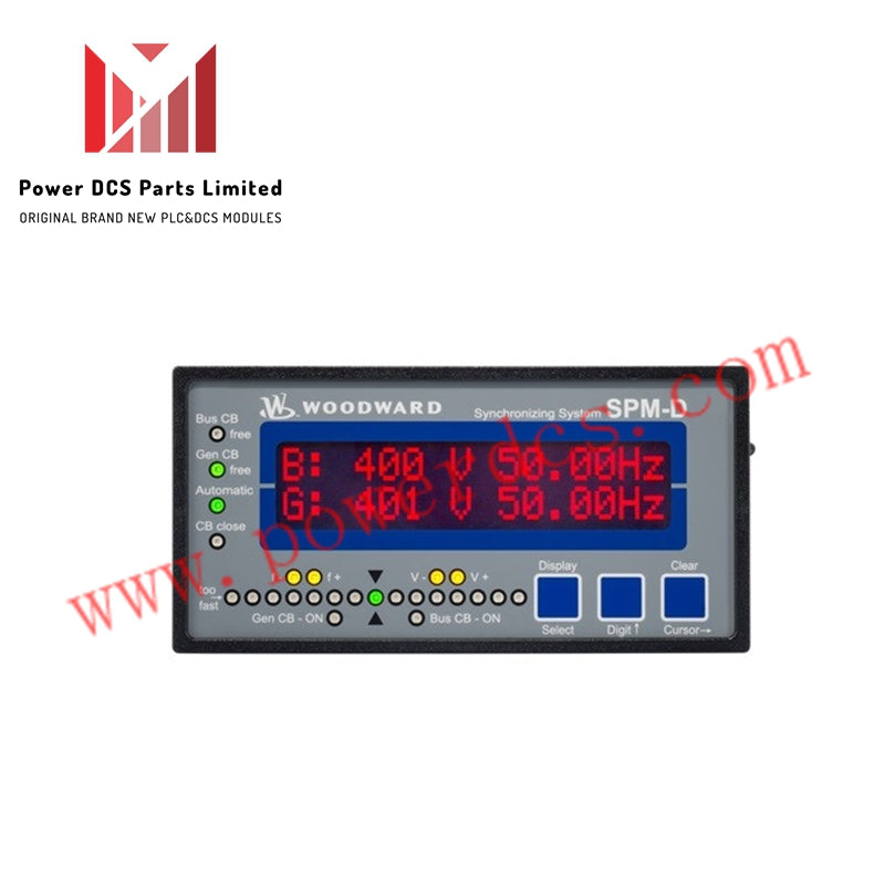 Woodward 8440-2166 Synchronizer Microprocessor-Based Led Display