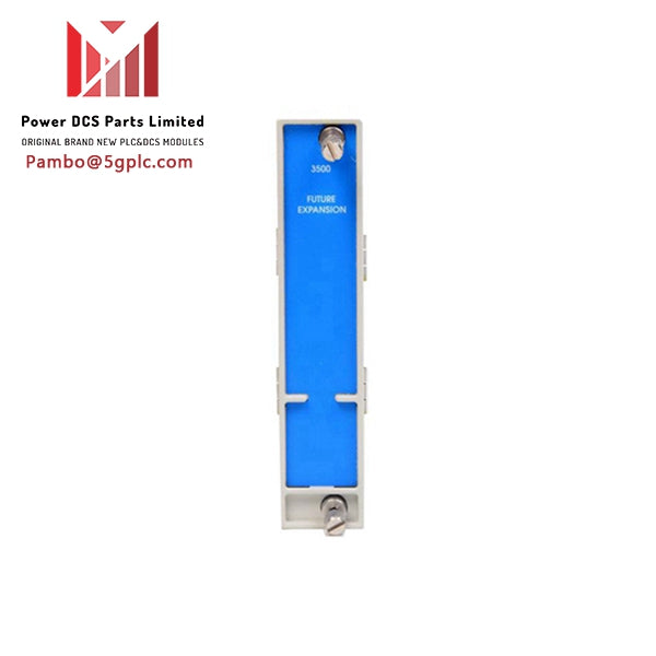 Пустая панель Bently Nevada 128276-01 для стойки системы 3500