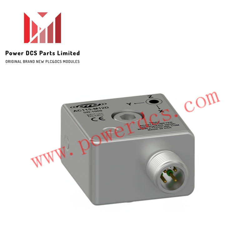 CSI AC115-M12D Triaxial Accelerometer