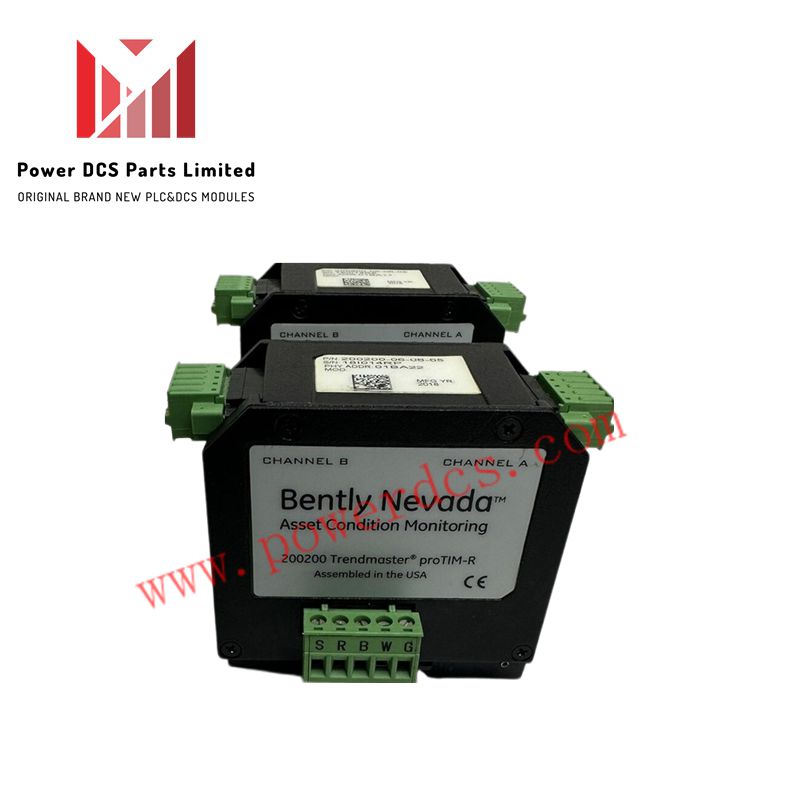 Bently Nevada 200200-06-06-05 Kettős bemenetű ProTIM-R modul