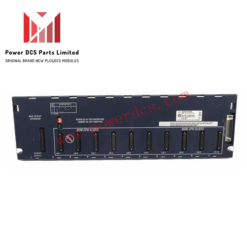 10-Slot IC694CHS392 GE Fanuc Serial Expansion Baseplate