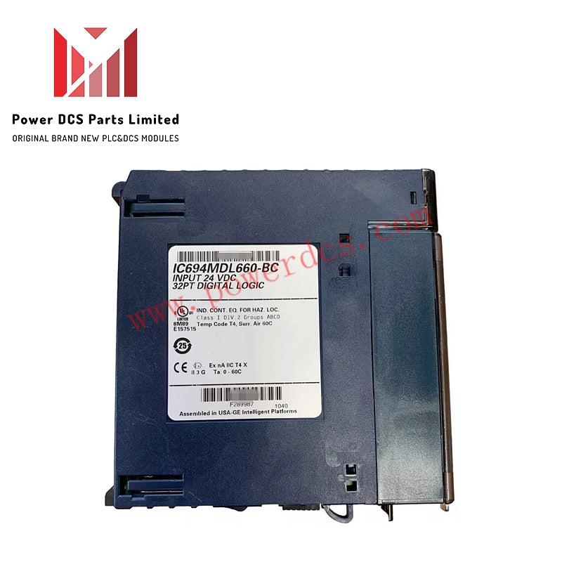 GE Fanuc IC694MDL660 Positive / Negative Logic Input Module