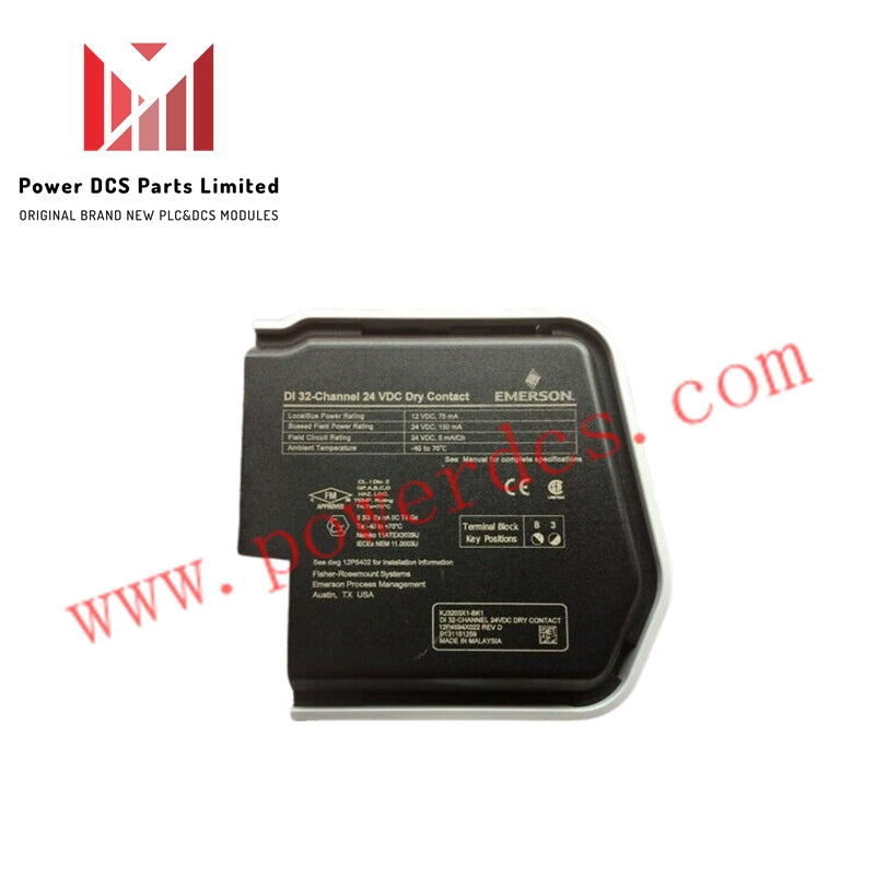 EMERSON KJ3203X1-BK1  Discrete Input Card