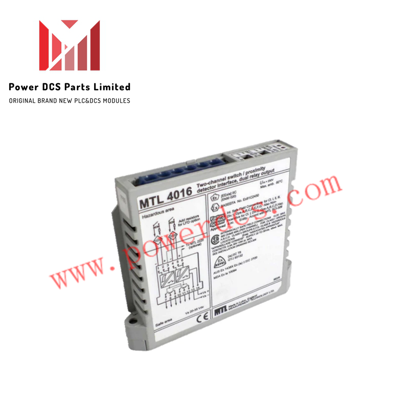 MTL MTL4016 Unidade de Interface do Detector