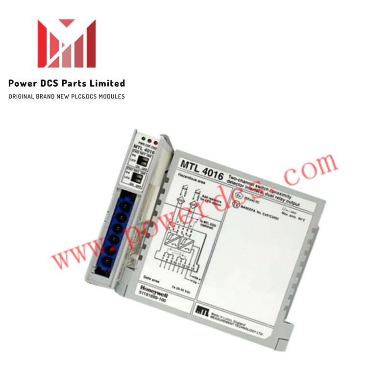 MTL MTL4016 Unidade de Interface do Detector