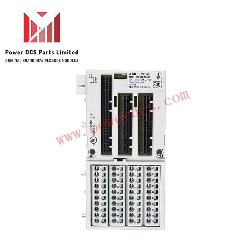 3BDH000382R0001 ABB TU 716F I/O Terminal Unit